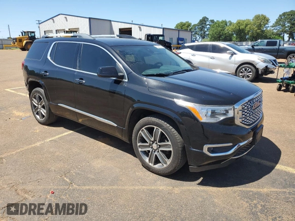 2017 GMC Acadia Denali with VIN 1GKKNPLS9HZ124540, listed as a Copart auction lot 52907425 with 199,514 mi miles and Salvage title. Bid and sale history available at DreamBid. Image 4.