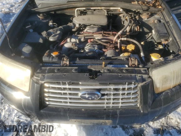 2007 Subaru Forester X w/Premium Pkg with VIN JF1SG65637H727977, listed as a Copart auction lot 83090774 with 169,642 mi miles and Salvage Title. Bid and sale history available at carsss.com. Image 12.