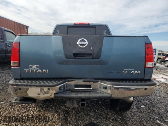 2011 Nissan Titan Pro-4X with VIN 1N6BA0ECXBN302004, listed as a Copart auction lot 89343945 with 427,682 mi miles and Salvage title. Bid and sale history available at DreamBid. Image 6.