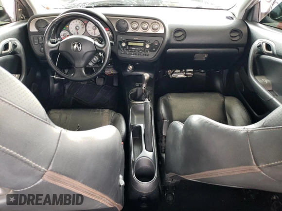 2002 Acura RSX Type S with VIN JH4DC53092C017168, listed as a Copart auction lot 50977335 with 242,558 mi miles and Salvage Title. Bid and sale history available at carsss.com. Image 8.
