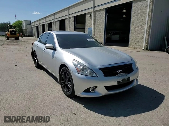 2012 Infiniti G37 x with VIN JN1CV6AR6CM971096, listed as a Copart auction lot 52460135 with 167,615 mi miles and Salvage Title. Bid and sale history available at DreamBid. Image 11.