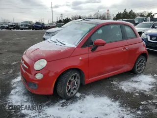 2012 FIAT 500 Sport with VIN 3C3CFFBR8CT123504, listed as a Copart auction lot 42262965 with 137,447 mi miles and Clean title. Bid and sale history available at DreamBid. Image 1.