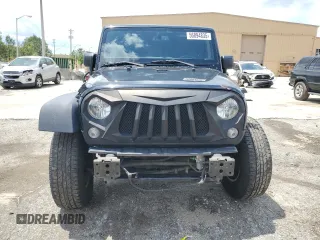 2017 Jeep Wrangler Unlimited Sport with VIN 1C4HJWDG0HL601932, listed as a Copart auction lot 56894835 with 178,525 mi miles and Salvage title. Bid and sale history available at DreamBid. Image 5.