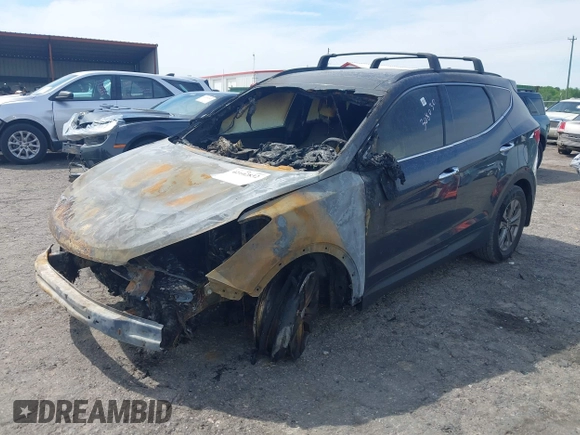 2016 Hyundai Santa Fe z VIN 5XYZU3LB4GG308030, wystawiony jako IAAI lot #42102832 z przebiegiem Nie podano mil oraz . Historia ofert i sprzedaży dostępna na DreamBid. Obrazek 16.