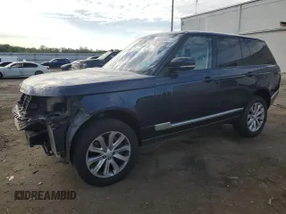 2016 Land Rover Range Rover HSE z VIN SALGS2PF6GA312478, wystawiony jako Copart lot #54795465 z przebiegiem 50 248 mil mil oraz Szkoda całkowita • Salvage title. Historia ofert i sprzedaży dostępna na DreamBid. Obrazek 1.