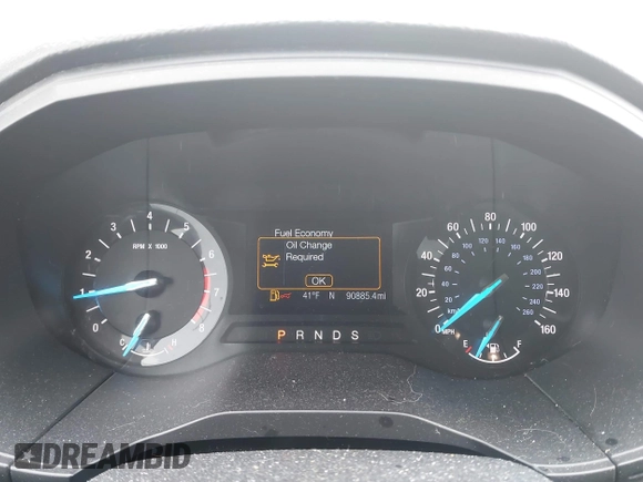 2017 Ford Edge SE with VIN 2FMPK4G96HBC27817, listed as a IAAI auction lot 41921451 with 90,885 mi miles. Bid and sale history available at carsss.com. Image 7.