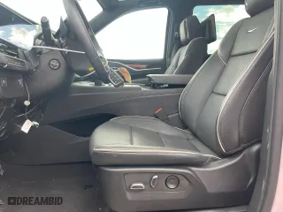 2023 Cadillac Escalade 4WD Premium Luxury with VIN 1GYS4BKL6PR299767, listed as a Copart auction lot 76248634 with 21,774 mi miles and Salvage Title. Bid and sale history available at carsss.com. Image 7.