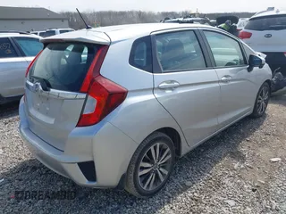 2015 Honda Fit EX-L with VIN 3HGGK5H88FM753136, listed as a IAAI auction lot 41884461 with 63,145 mi miles. Bid and sale history available at carsss.com. Image 4.