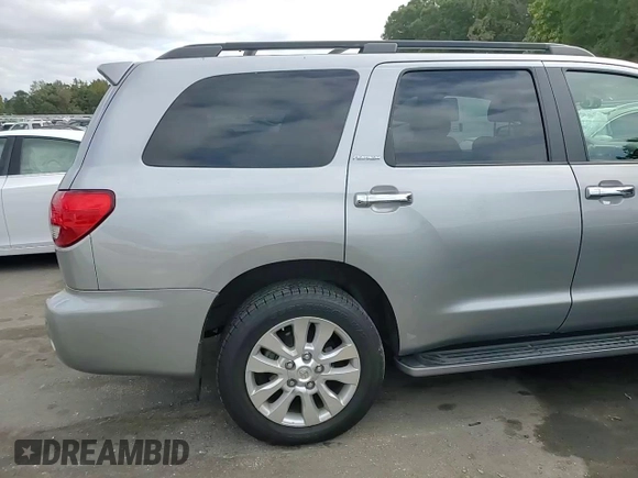 2012 Toyota Sequoia Platinum with VIN 5TDDY5G12CS057551, listed as a Copart auction lot 72858524 with 64,398 mi miles and Salvage Title. Bid and sale history available at carsss.com. Image 12.