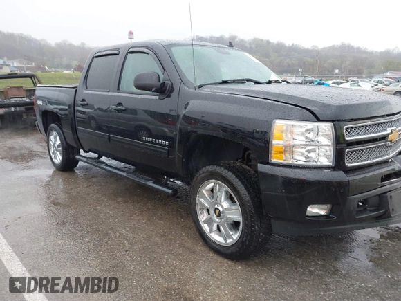 2012 Chevrolet Silverado 1500 LTZ with VIN 3GCPKTE70CG251505, listed as a IAAI auction lot 41892576 with 132,216 mi miles and . Bid and sale history available at DreamBid. Image 1.
