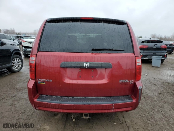 2010 Dodge Grand Caravan SE with VIN 2D4RN4DE0AR482453, listed as a Copart auction lot 51919405 with 133,134 mi miles and Clean Title. Bid and sale history available at carsss.com. Image 6.