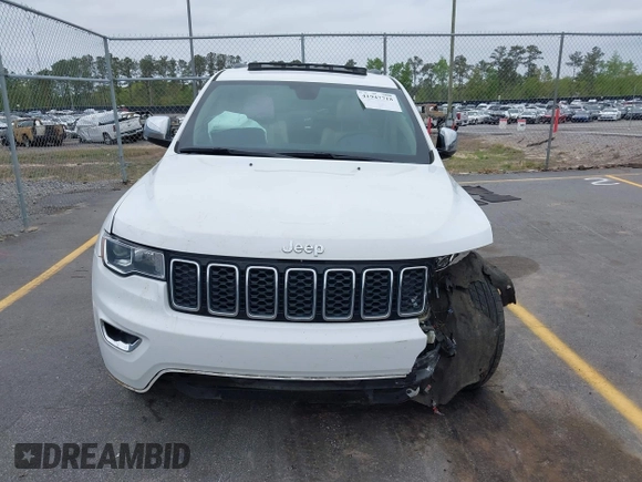 2017 Jeep Grand Cherokee Limited with VIN 1C4RJEBG3HC678912, listed as a IAAI auction lot 41947718 with 1 mi miles. Bid and sale history available at carsss.com. Image 12.