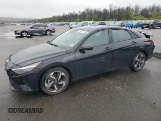 2023 Hyundai Elantra SEL with VIN KMHLS4AG3PU430923, listed as a Copart auction lot 58924775 with 13,551 mi miles and Salvage title. Bid and sale history available at DreamBid. Image 1.
