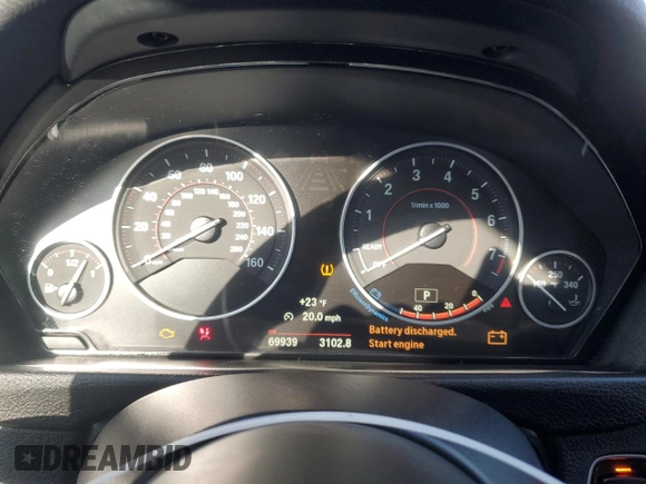 2016 BMW 4 Series 435i с VIN WBA3R1C55GK529018, выставлен на аукционе Copart как лот 42174495 с пробегом 69 939 миль миль и Списание • Salvage title. История ставок и продаж доступна на DreamBid. Изображение 9.