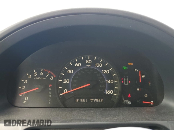 2010 Honda Odyssey LX with VIN 5FNRL3H25AB027316, listed as a Copart auction lot 57937805 with 181,551 mi miles and Salvage title. Bid and sale history available at DreamBid. Image 9.