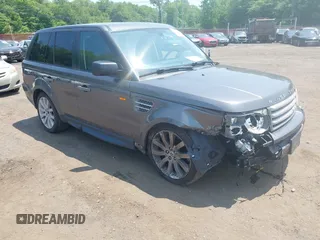 2006 Land Rover Range Rover Sport SC with VIN SALSH23476A969432, listed as a IAAI auction lot 42399098 with 149,238 mi miles and . Bid and sale history available at DreamBid. Image 1.