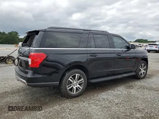2024 Ford Expedition Max XLT with VIN 1FMJK1H83REA52653, listed as a Copart auction lot 58908145 with 5,198 mi miles and Salvage title. Bid and sale history available at DreamBid. Image 3.