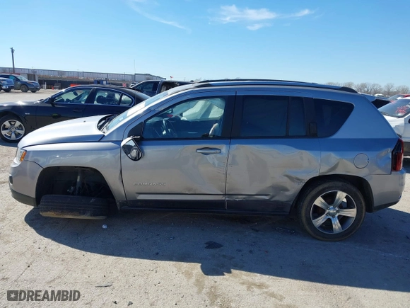 2017 Jeep Compass High Altitude with VIN 1C4NJCEB8HD189645, listed as a IAAI auction lot 41646539 with 144,333 mi miles. Bid and sale history available at carsss.com. Image 14.