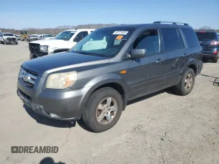 2007 Honda Pilot EX with VIN 2HKYF18497H536764, listed as a Copart auction lot 52721835 with 304,333 mi miles and Clean Title. Bid and sale history available at carsss.com. Image 1.