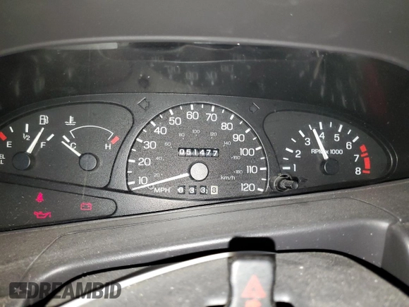 2000 Ford Escort ZX2 with VIN 3FAKP1136YR128182, listed as a Copart auction lot 82258924 with 51,477 mi miles and Salvage Title. Bid and sale history available at carsss.com. Image 9.
