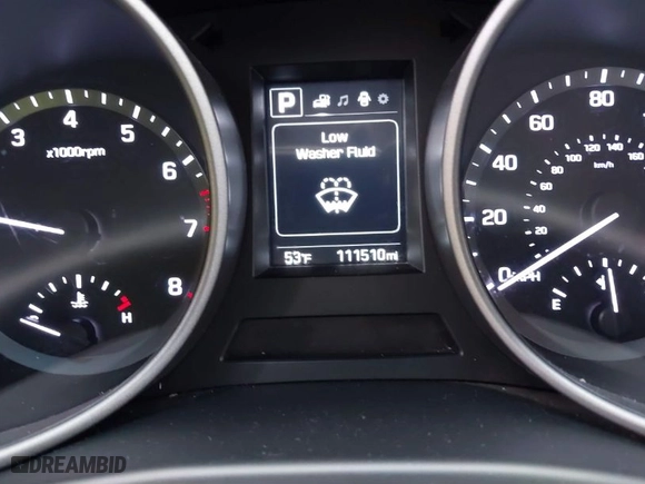 2018 Hyundai Santa Fe Sport 2.4L with VIN 5NMZT3LB2JH087480, listed as a IAAI auction lot 41725302 with 111,510 mi miles. Bid and sale history available at carsss.com. Image 7.