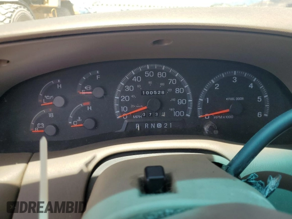 1998 Ford F-150 XL with VIN 1FTRX07L6WKB62554, listed as a Copart auction lot 67597854 with 100,528 mi miles and Salvage Title. Bid and sale history available at carsss.com. Image 9.