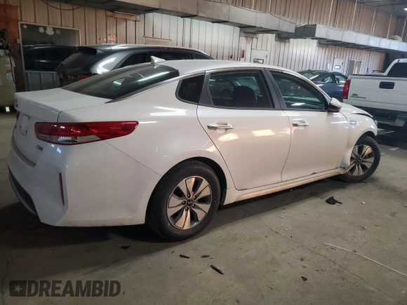 2018 Kia Optima Hybrid Premium with VIN KNAGT4LEXJ5025171, listed as a Copart auction lot 84096764 with 51,973 mi miles and Salvage Title. Bid and sale history available at carsss.com. Image 3.