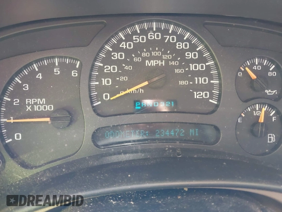 2004 Chevrolet Tahoe LT with VIN 1GNEC13Z04R118619, listed as a IAAI auction lot 42037638 with 234,472 mi miles and . Bid and sale history available at DreamBid. Image 7.