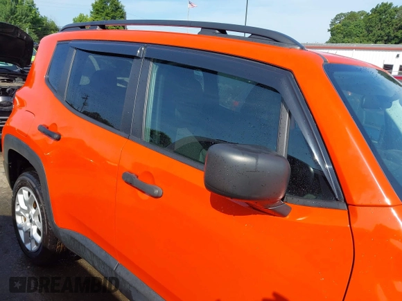 2018 Jeep Renegade Sport with VIN ZACCJBAB8JPJ55880, listed as a IAAI auction lot 42542969 with 70,989 mi miles and . Bid and sale history available at DreamBid. Image 13.