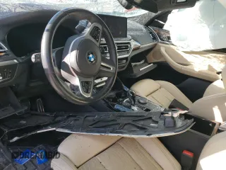 2023 BMW X3 M40i with VIN 5UX83DP07P9S24541, listed as a Copart auction lot 87211424 with Not Provided miles and Salvage Title. Bid and sale history available at DreamBid. Image 8.