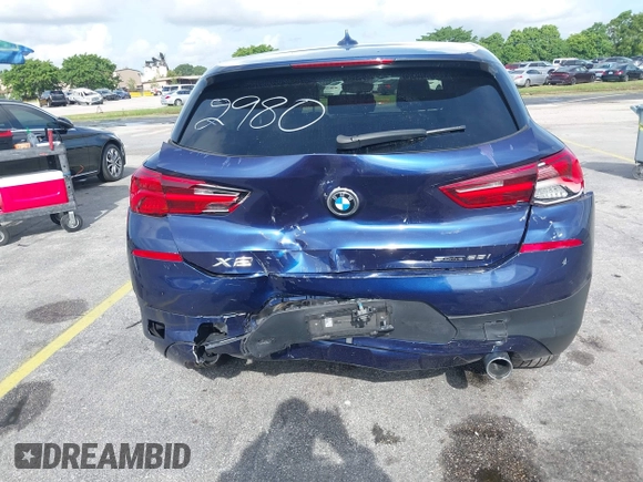 2018 BMW X2 sDrive28i with VIN WBXYJ3C34JEJ82980, listed as a IAAI auction lot 42473599 with 58,109 mi miles and . Bid and sale history available at DreamBid. Image 17.