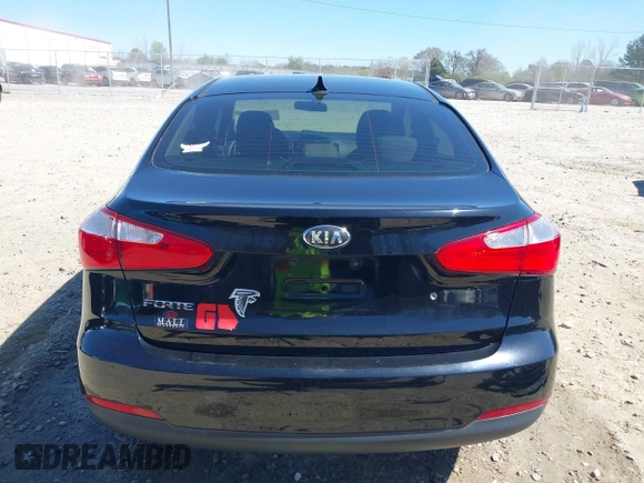 2014 Kia Forte LX with VIN KNAFK4A67E5245996, listed as a IAAI auction lot 41817051 with 133,377 mi miles. Bid and sale history available at carsss.com. Image 17.