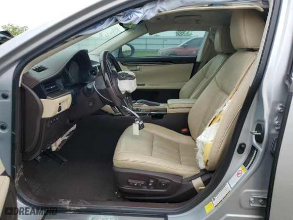 2017 Lexus ES with VIN 58ABK1GG8HU073072, listed as a Copart auction lot 50841435 with 0 mi miles and Salvage Title. Bid and sale history available at carsss.com. Image 7.