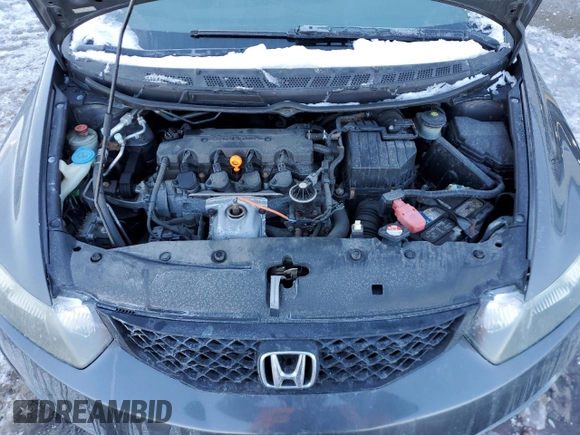2011 Honda Civic Cpe LX with VIN 2HGFG1B69BH503202, listed as a Copart auction lot 45139915 with 124,951 mi miles and Salvage Title. Bid and sale history available at carsss.com. Image 11.
