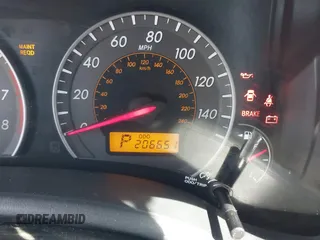 2009 Toyota Corolla XRS with VIN 1NXBE40E89Z103410, listed as a IAAI auction lot 41839013 with 206,651 mi miles. Bid and sale history available at carsss.com. Image 15.