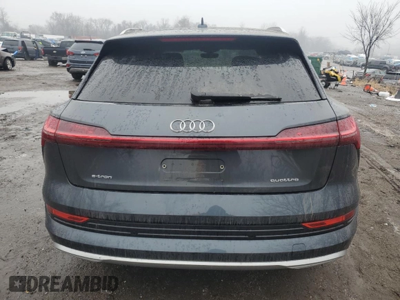 2021 Audi e-tron Prestige with VIN WA1VAAGE8MB004876, listed as a Copart auction lot 39530204 with 29,405 mi miles and . Bid and sale history available at DreamBid. Image 6.