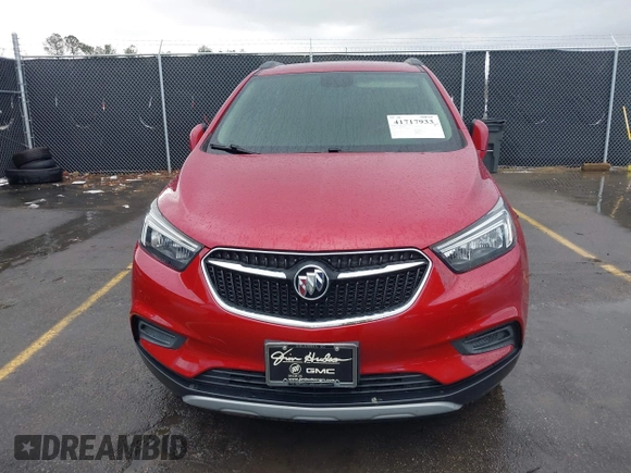 2018 Buick Encore Preferred with VIN KL4CJASB7JB701262, listed as a IAAI auction lot 41717933 with 55,321 mi miles. Bid and sale history available at carsss.com. Image 12.