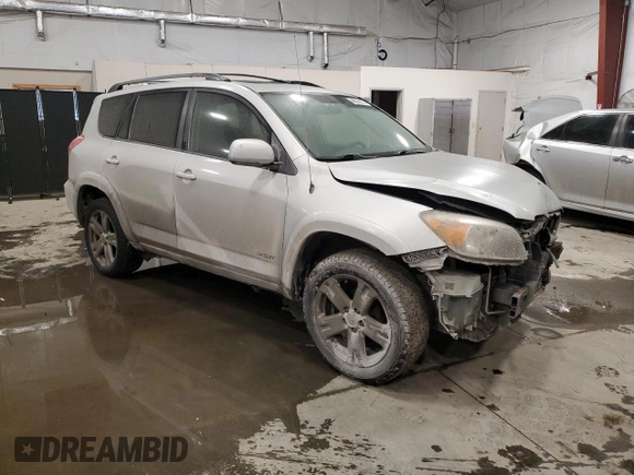 2007 Toyota RAV4 Sport with VIN JTMBD32V775113674, listed as a Copart auction lot 46236255 with 176,795 mi miles and Salvage Title. Bid and sale history available at carsss.com. Image 4.
