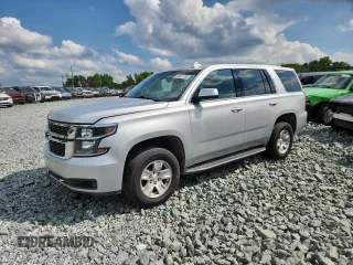 2017 Chevrolet Tahoe Commercial with VIN 1GNLCDEC2HR226165, listed as a Copart auction lot 50021755 with 48,252 mi miles and Salvage title. Bid and sale history available at DreamBid. Image 1.