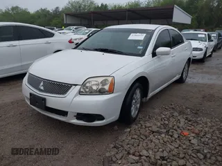 2012 Mitsubishi Galant FE with VIN 4A32B2FF4CE024705, listed as a IAAI auction lot 41960533 with 181,888 mi miles. Bid and sale history available at carsss.com. Image 2.