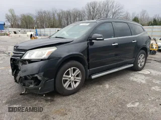2016 Chevrolet Traverse LT with VIN 1GNKRGKD8GJ135049, listed as a Copart auction lot 51646005 with 160,664 mi miles and Salvage Title. Bid and sale history available at carsss.com. Image 1.