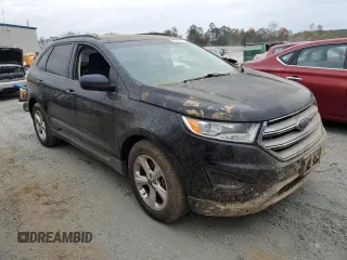 2017 Ford Edge SE with VIN 2FMPK4G96HBB93412, listed as a Copart auction lot 78951944 with Not provided miles and Salvage title. Bid and sale history available at DreamBid. Image 4.