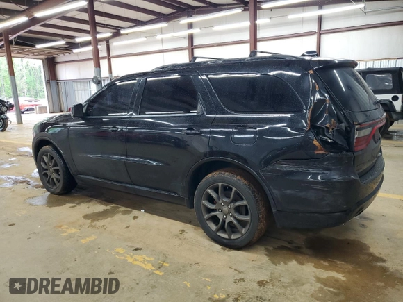 2017 Dodge Durango GT with VIN 1C4RDJDG7HC703890, listed as a Copart auction lot 50822145 with 174,069 mi miles and Salvage Title. Bid and sale history available at carsss.com. Image 2.