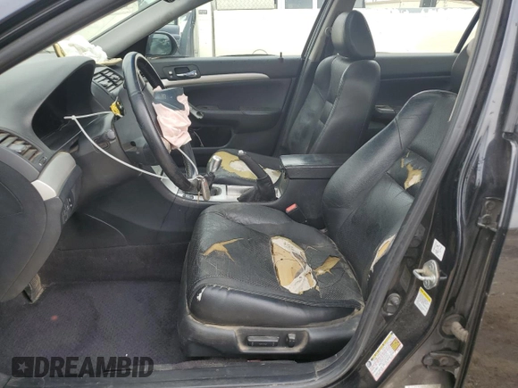 2004 Acura TSX with VIN JH4CL95854C026295, listed as a Copart auction lot 51118485 with 333,561 mi miles and Salvage title. Bid and sale history available at DreamBid. Image 7.