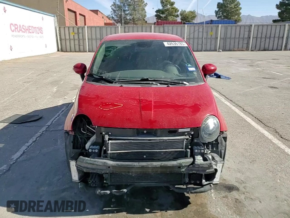 2015 FIAT 500 Turbo with VIN 3C3CFFHH6FT690068, listed as a Copart auction lot 42636185 with 79,249 mi miles and Salvage Title. Bid and sale history available at carsss.com. Image 11.