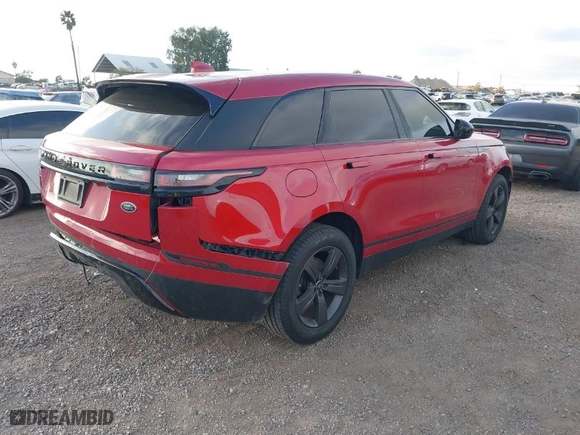 2018 Land Rover Range Rover Velar S with VIN SALYB2RX2JA752425, listed as a IAAI auction lot 41692246 with 83,524 mi miles. Bid and sale history available at carsss.com. Image 4.