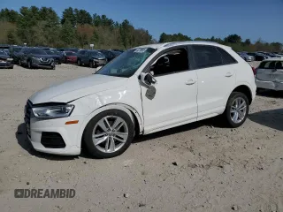 2017 Audi Q3 Premium z VIN WA1ECCFS1HR004356, wystawiony jako Copart lot #54878055 z przebiegiem 100 476 mil mil oraz Szkoda całkowita • Salvage title. Historia ofert i sprzedaży dostępna na DreamBid. Obrazek 1.