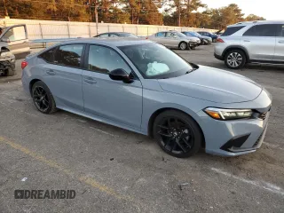 2024 Honda Civic Sport z VIN 2HGFE2F5XRH521070, wystawiony jako Copart lot #82243604 z przebiegiem 31 928 mil mil oraz Szkoda całkowita • Salvage title. Historia ofert i sprzedaży dostępna na DreamBid. Obrazek 4.