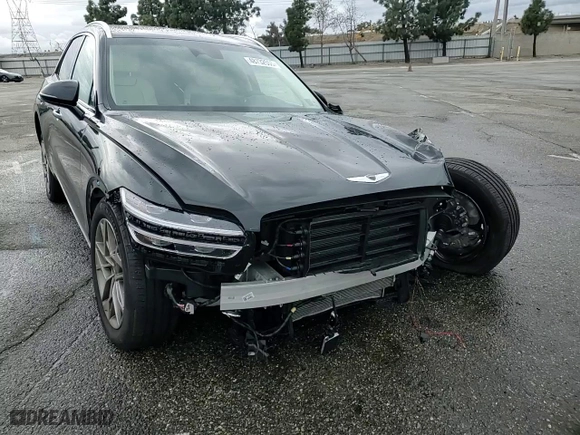 2024 Genesis GV70 2.5T with VIN 5NMMADTB7RH008046, listed as a Copart auction lot 48732555 with 11,384 mi miles and Salvage Title. Bid and sale history available at carsss.com. Image 11.
