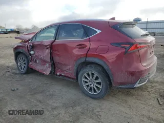 2021 Lexus NX with VIN JTJDJRDZ8M5015444, listed as a Copart auction lot 89261605 with 63,527 mi miles and Salvage Title. Bid and sale history available at carsss.com. Image 2.